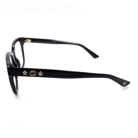 Gucci Women Optical glasses 51-19-145 dark red on black - Picture 4 of 5